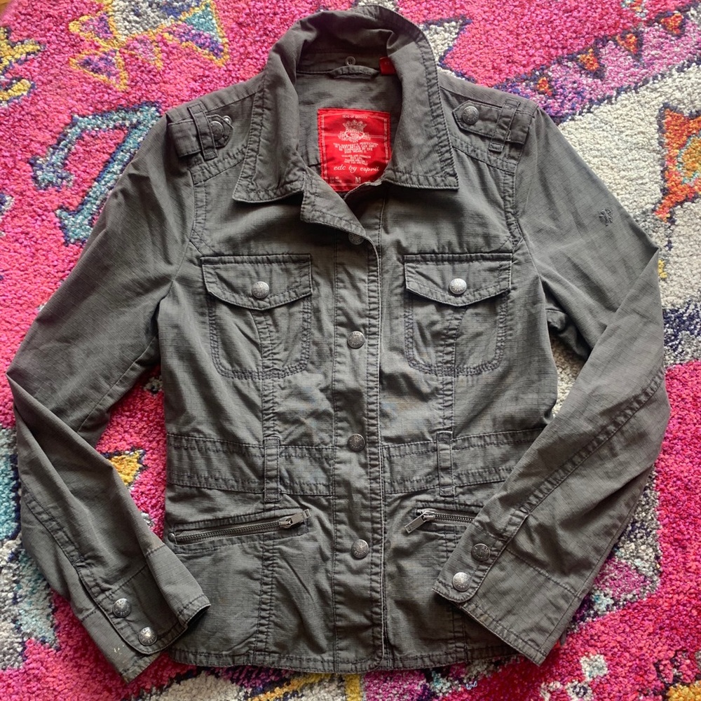 Espirit Women’s Military Style Jacket